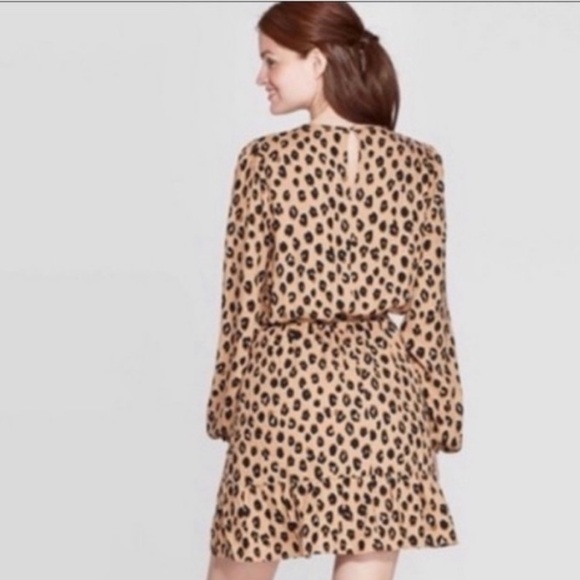 A NEW DAY Leopard print boho dress - Picture 3 of 7